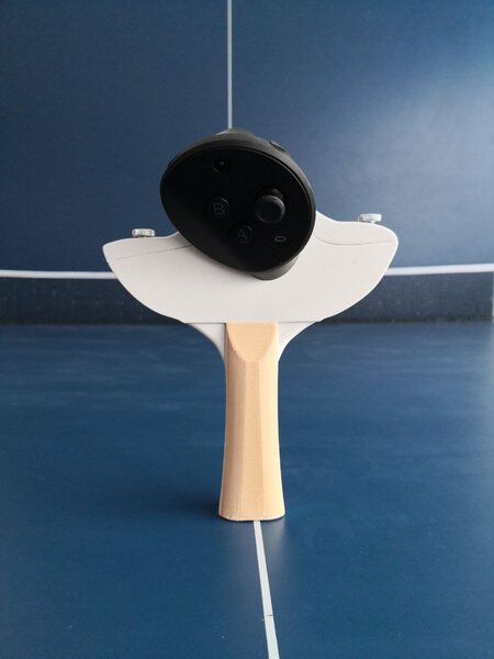 SolidSlime table tennis adapter for Quest Pro